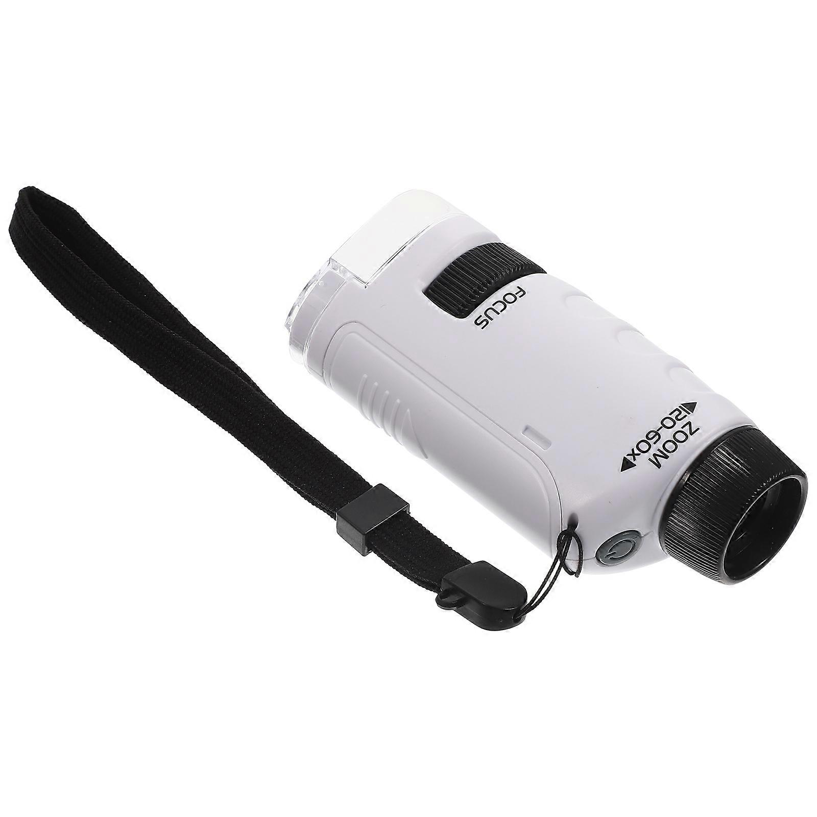 Monocular Microscope Toy for Kids Playing with 3Pcs Educational Laboratory Set