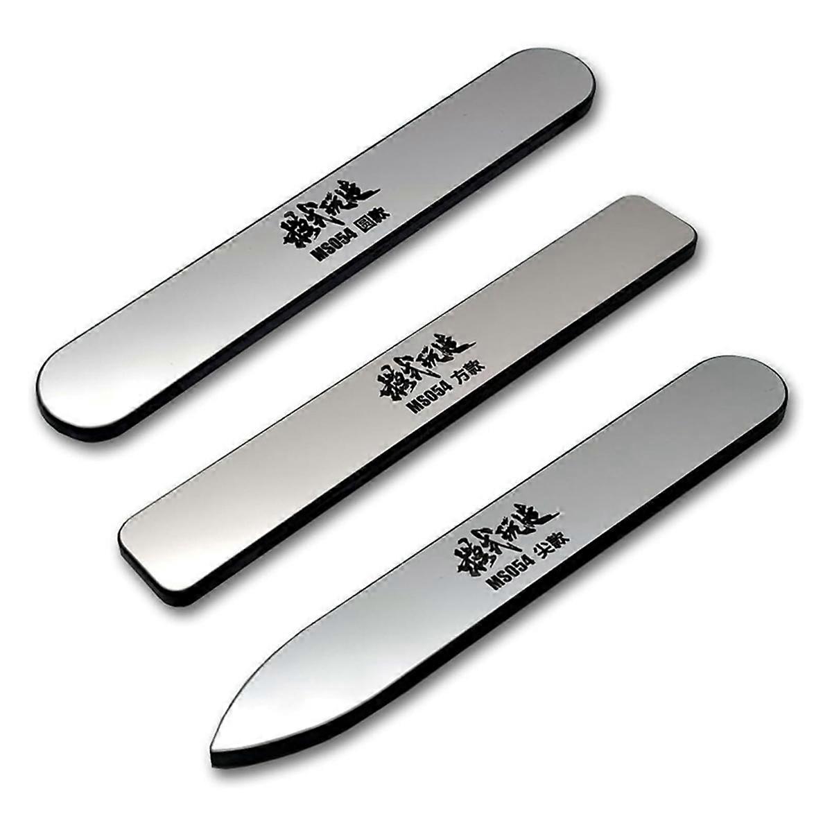 3 PCS Grinding Tools Mirror Nano Glass Files Glass Polishing Files