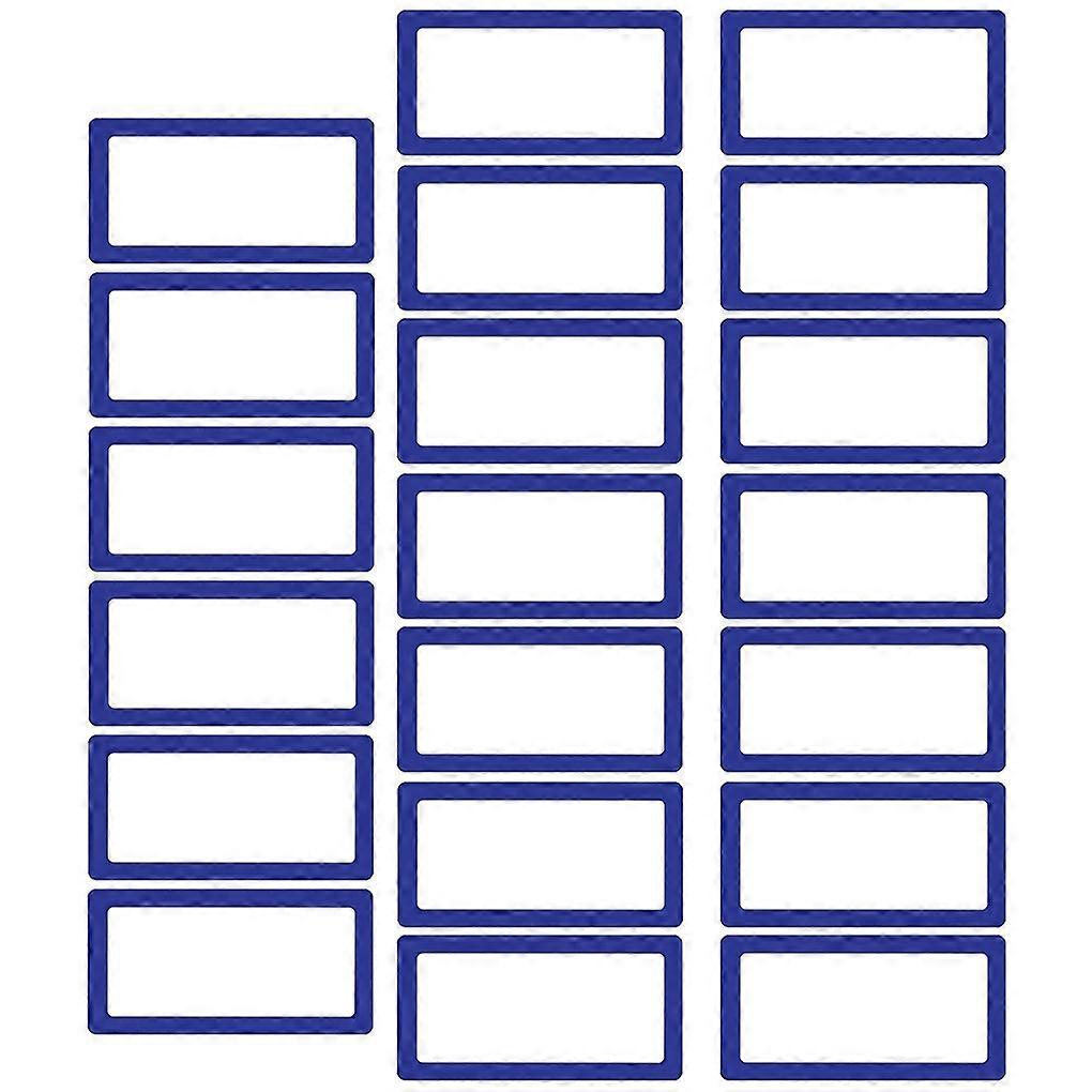 1 Set Magnetic Labels Written Repeatedly Self-Adhesive Tagboard Lightweight Tile Strong Adsorption High Definition