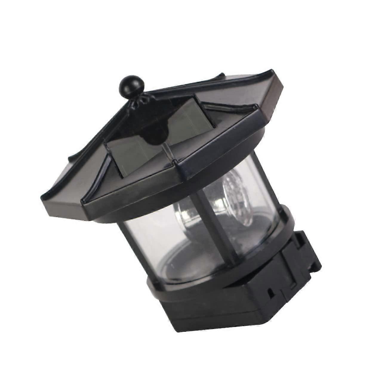 Rotating Solar Lighthouse Led Garden Decor Outdoor Solar Landscape Light SolarPowered Automatic Night Lighting