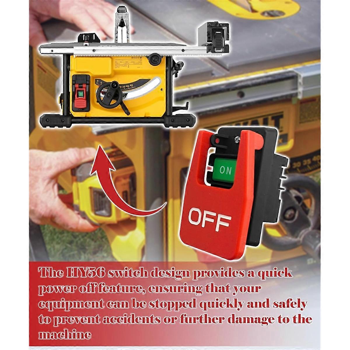 120/230V Table Saw Switch for Table Saw,Beach Saw,Wood Saw Machine