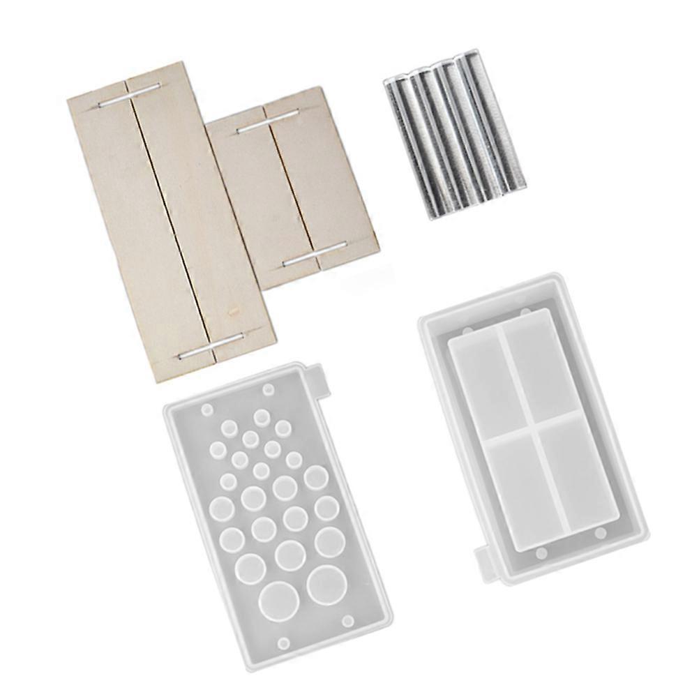 Makeup Brush Holder Mold for DIY 1Set Silicone Classification Insert Mold