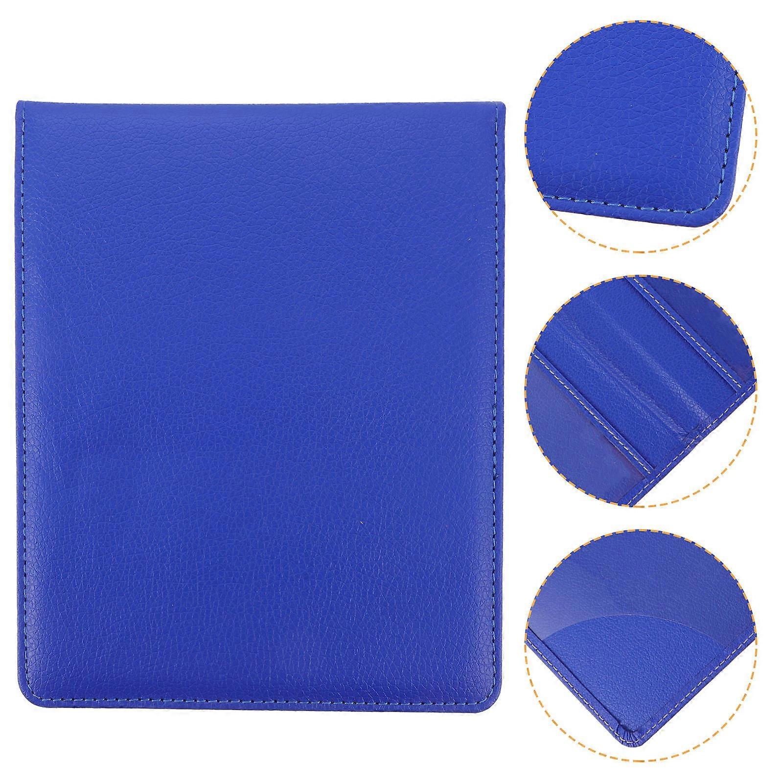 Dark Blue Disabled Certificate Holder for Storage PVC Card Protector 2Pcs