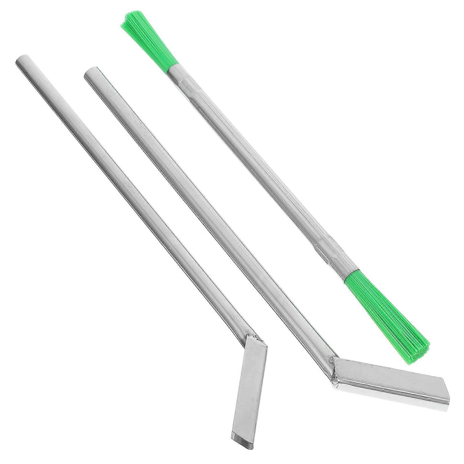 Elevator Track Cleaning Brush for Maintenance with 3Sets Gap Tools