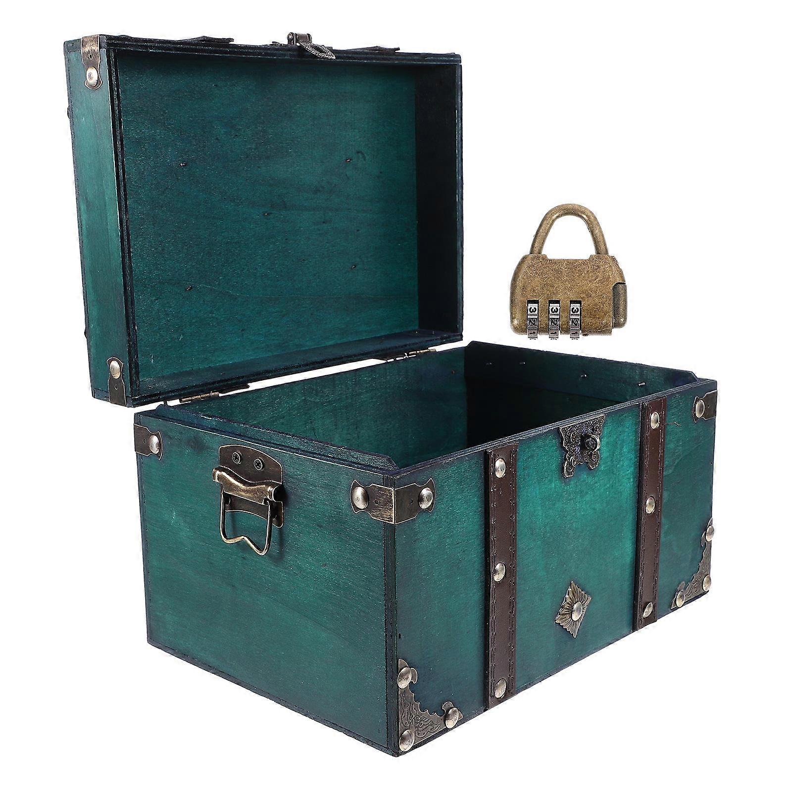 European-Style Vintage Trinket Box Ideal For Home Decoration 25.00X17.00X15.50CM With Elegant Design 2Pcs