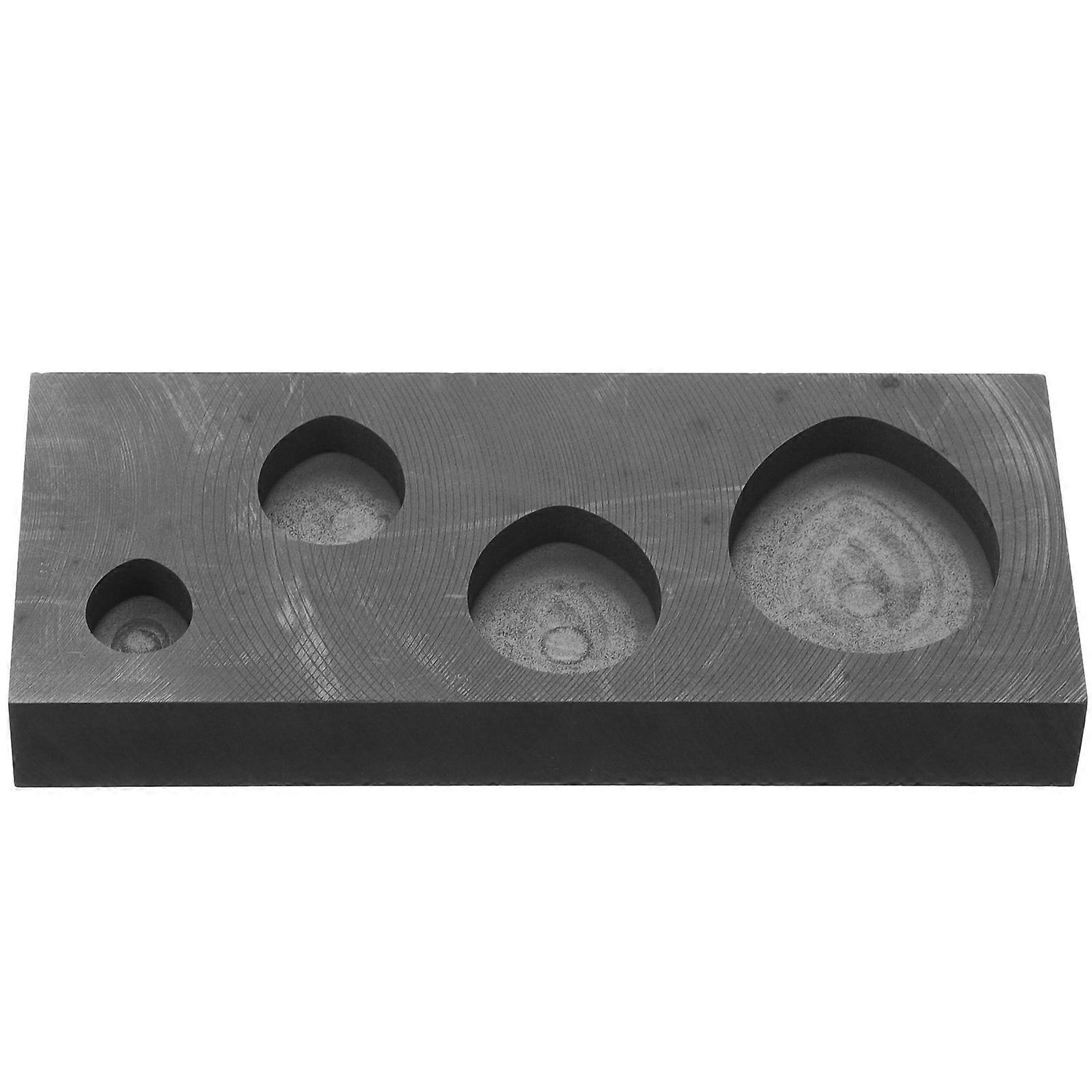 Metal Casting Graphite Mold for Melting 4Pcs Ingot Mold Kit