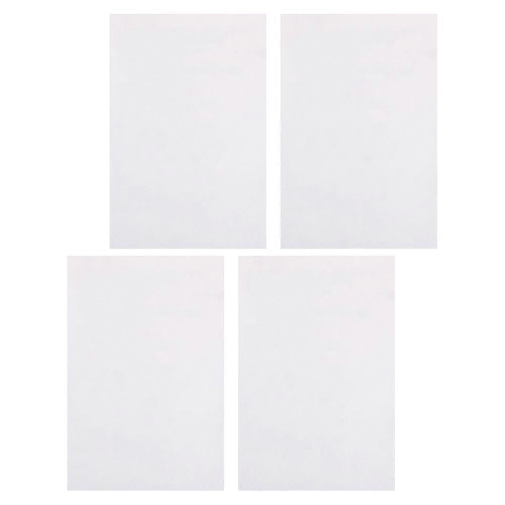 Math Note Blank Scratch Paper for Students Note Pads 8Pcs White
