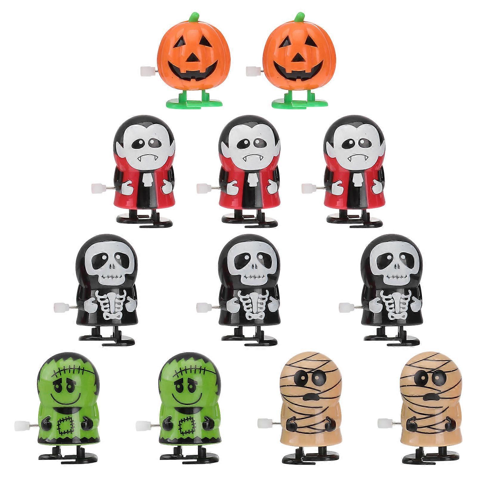 Mini Assorted Halloween Wind-Up Toys for Party Favors 36 Pieces