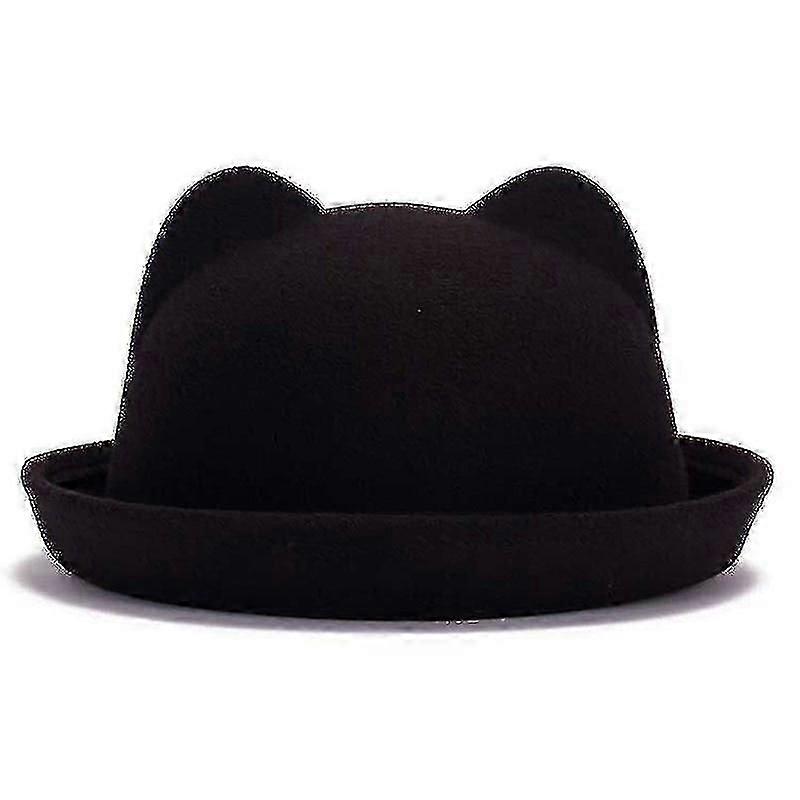 Parent-child Bowler Wool, Fedora Hats