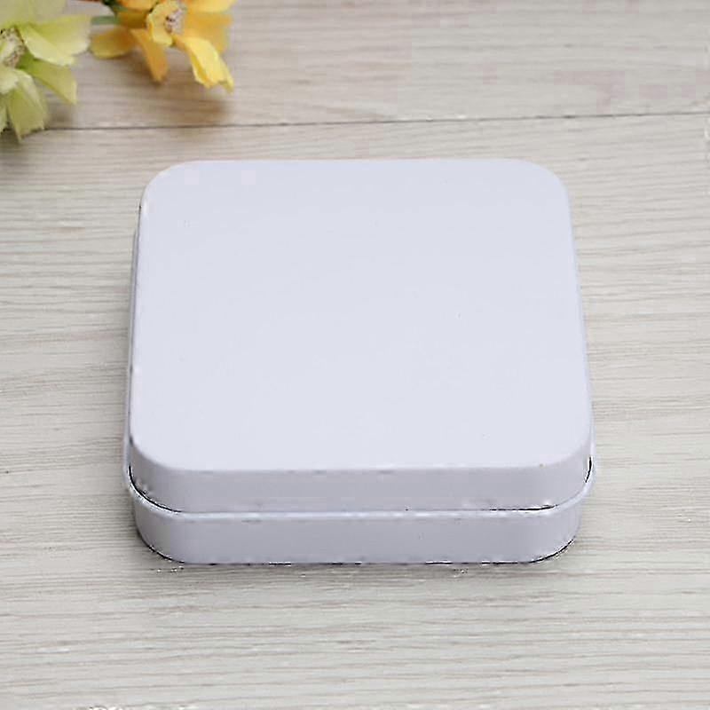 Square Small Iron Box Portable Mini Storage Iron Box