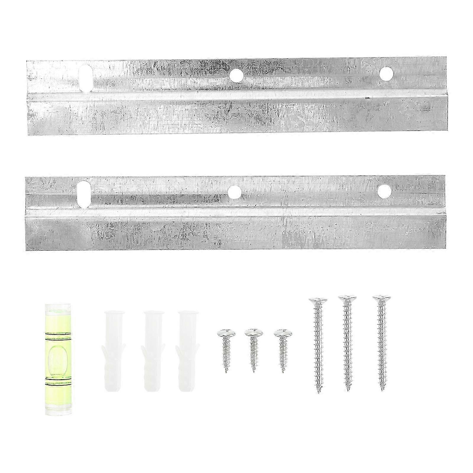 2025 1 Set French Cleat Interlocking Hardwares Kit Metal Z Hanger for Picture Frames