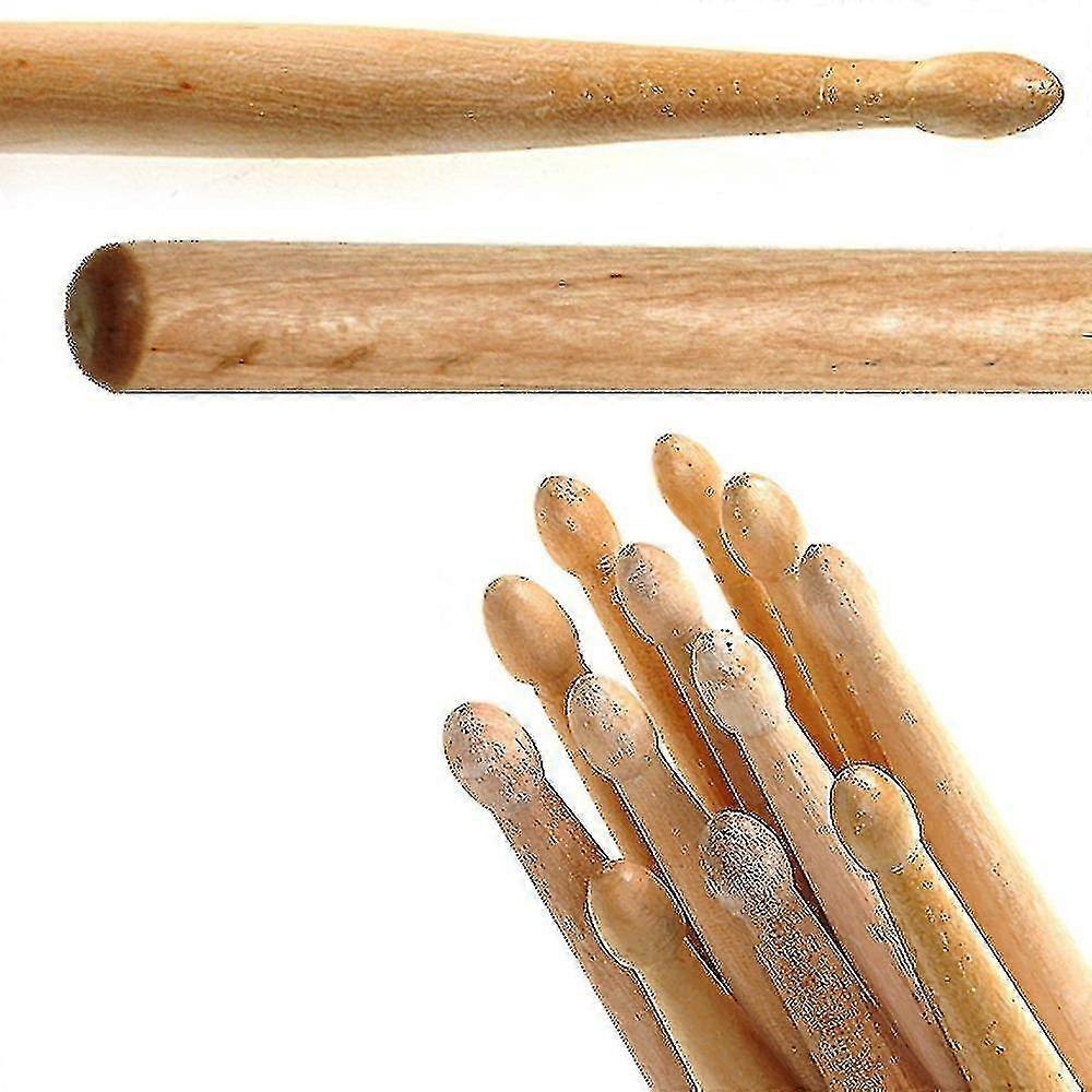 12 Drum Sticks (6 Pairs) 5a Drumsticks Maple High Quality Wood