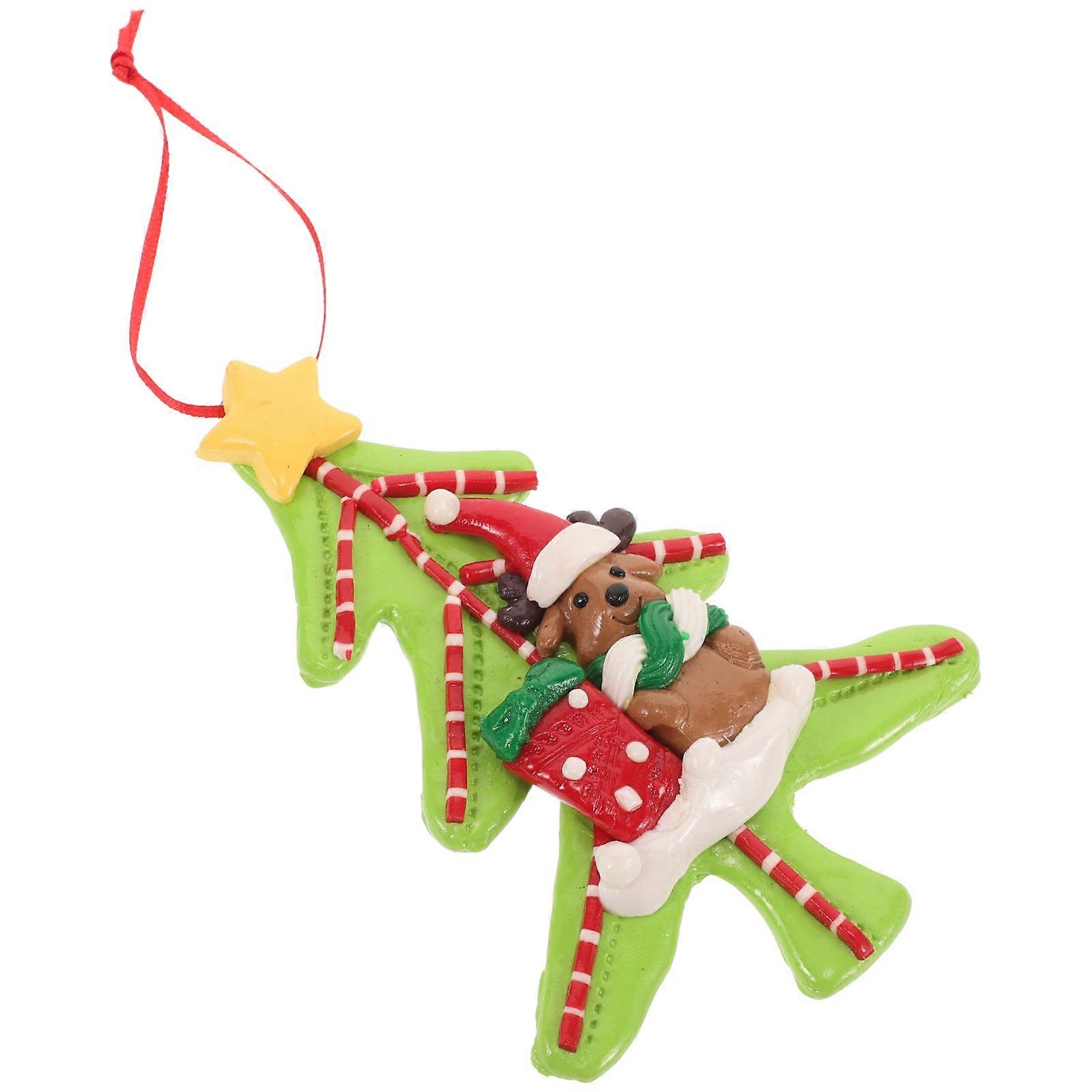 Festive Hanging Charms 4Pcs Stocking Stuffers Decorations For Christmas Tree Mantel And Wreath With Rectangular Shape