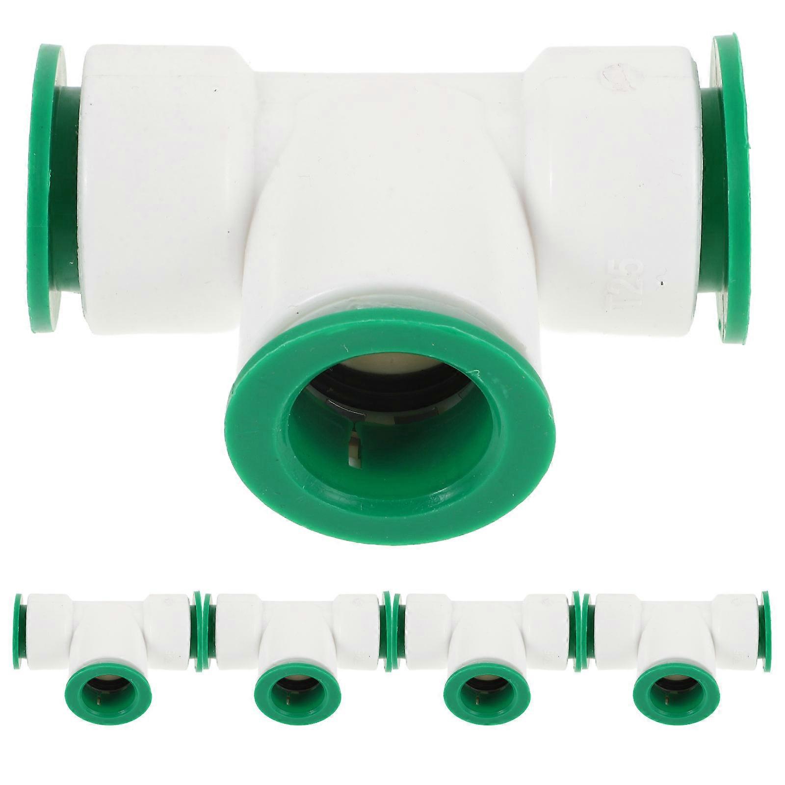 Three-Way Pipe Connector 25 Pcs Durable And Reliable Connection For Commercial Use 3/4 Inch Leak-Proof Function