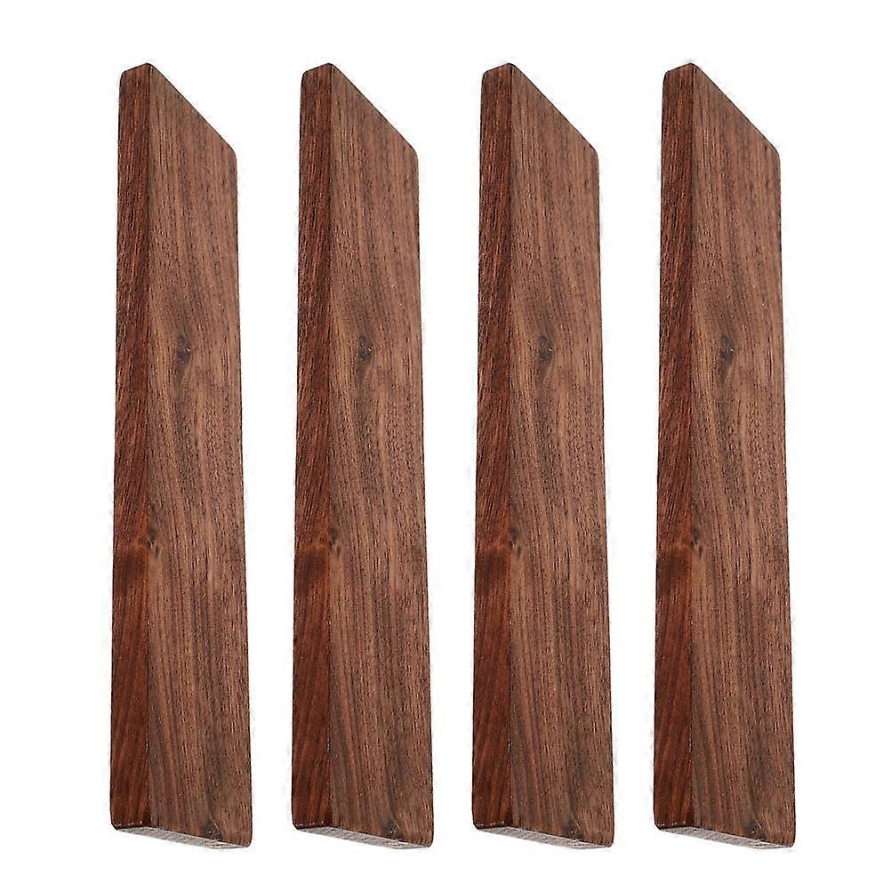 Wooden Board For Home Decor 7.8X1.9X0.4 Solid Walnut Easy Maintenance Craft Projects 8 Pcs