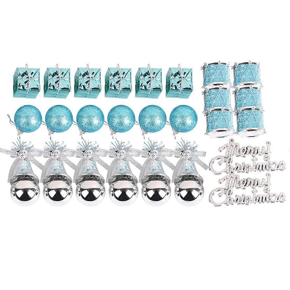 Party Decorative Props for Christmas Tree 96Pcs Hanging Pendants Assorted