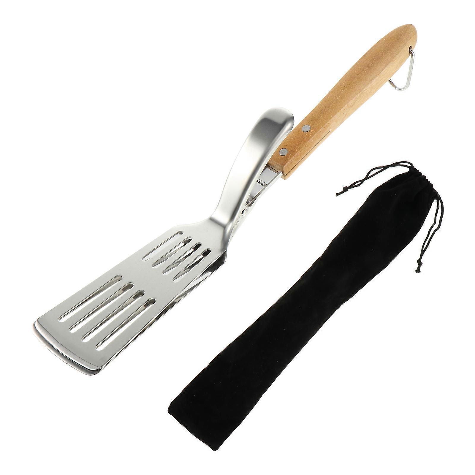 MultiFunctional Barbecue For Large Events Sturdy Easy To Handle With Wood And Cloth Material 1Set