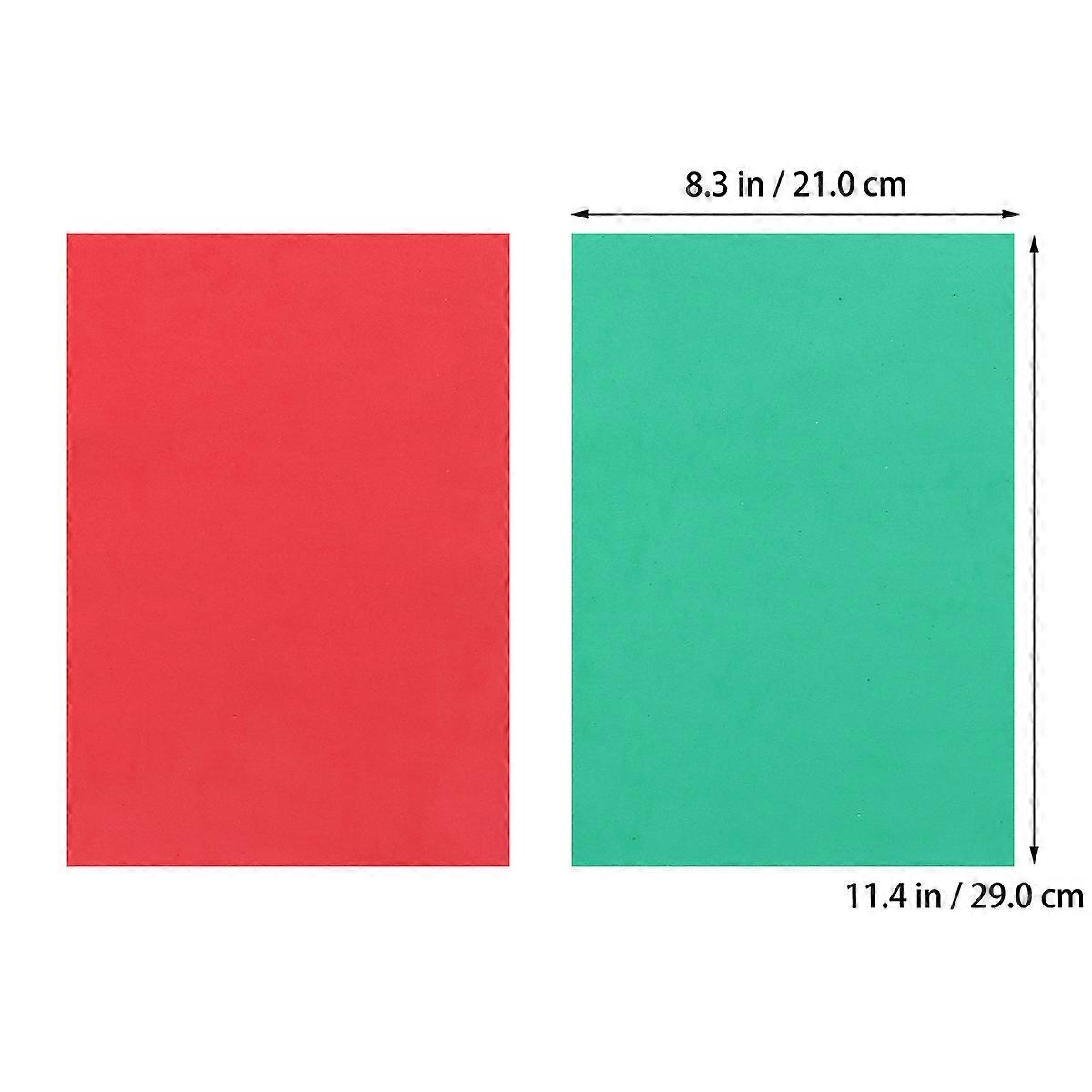 Crafting Sponge Sheet Assorted Color Foam Paper For Kids Crafts Home Decoration Precise Design Rectangular 10Pcs