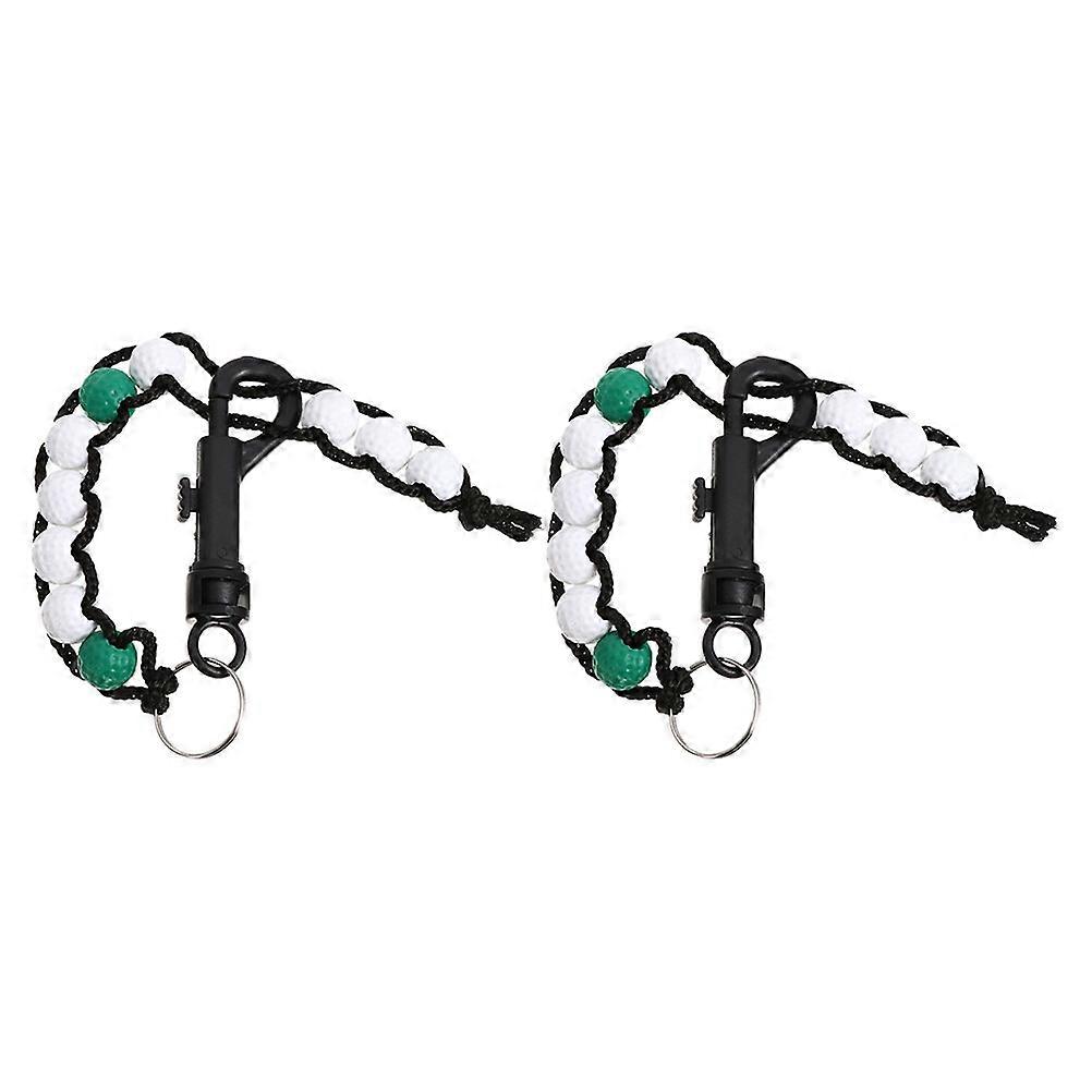 Golf Bead Stroke Counter Plastic Tool for Beginner Use 5Pairs