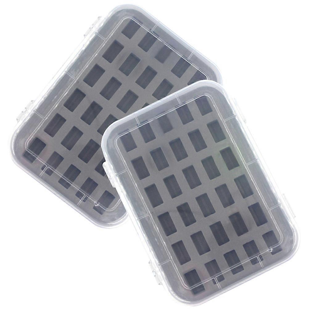 Sewing Bobbin Case for Keeping 4Pcs Plastic Storage Boxes with Sponge