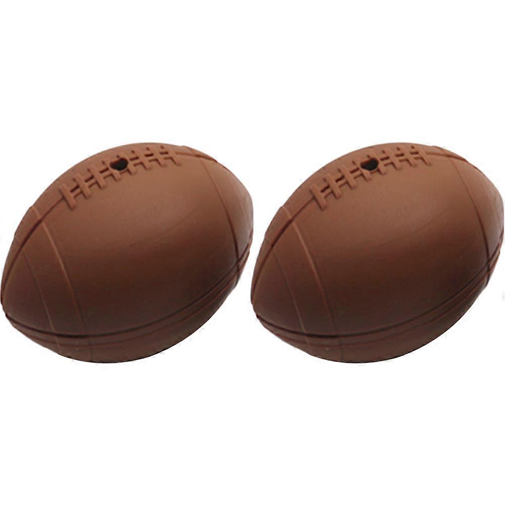 Silicone Rugby Ice Mold for Kitchen Ice Ball Making 8Pcs Set