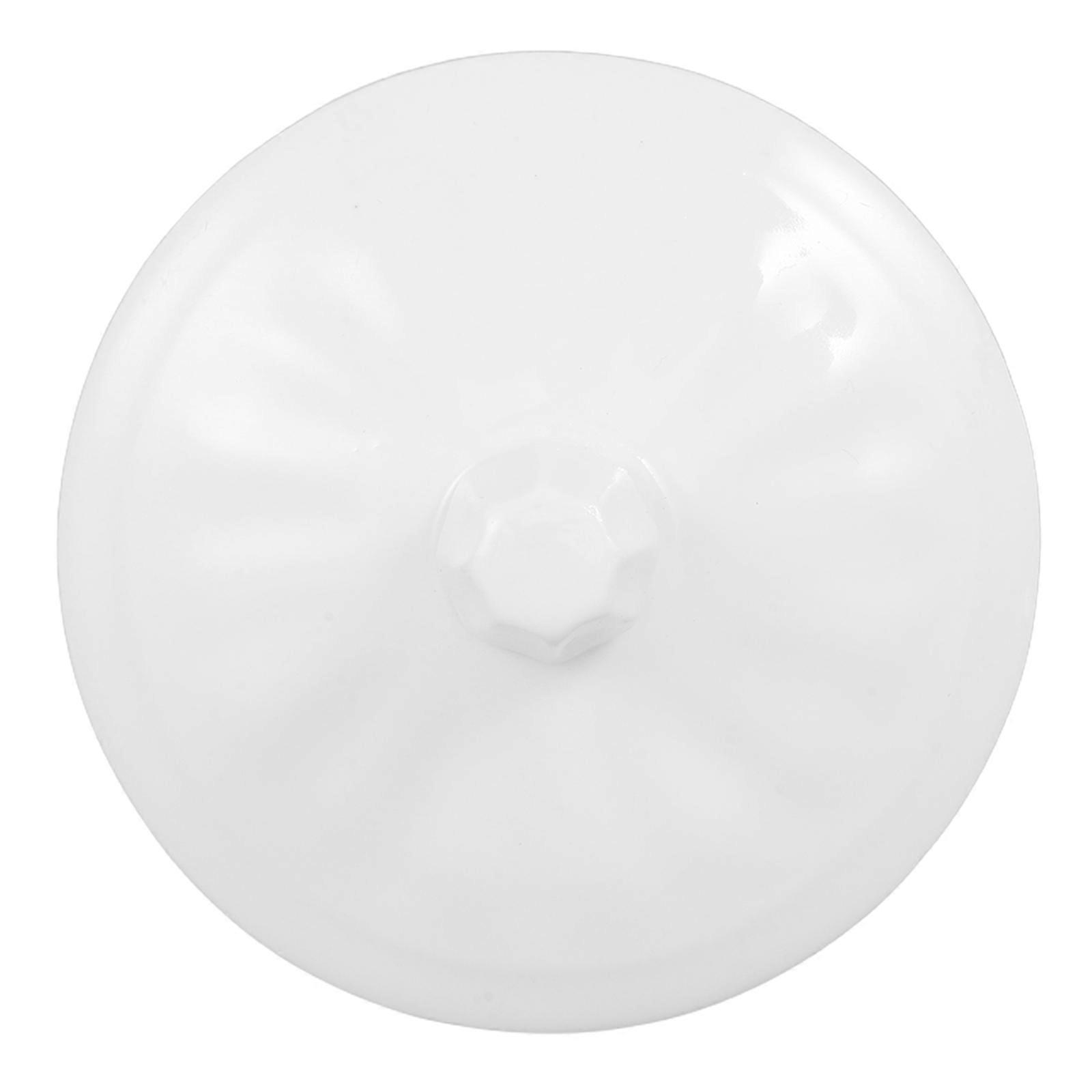 Porcelain Drinking Cup Lid Accessory For Teapot And Mug White 4Pcs Ideal For Home Office Use With Heat Resistant Feature