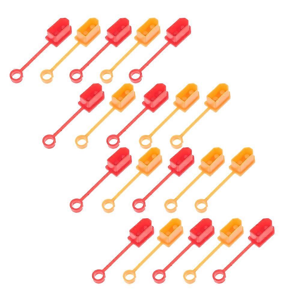Plastic Plug Protector Covers for Protection Use 40Pcs Assorted Color