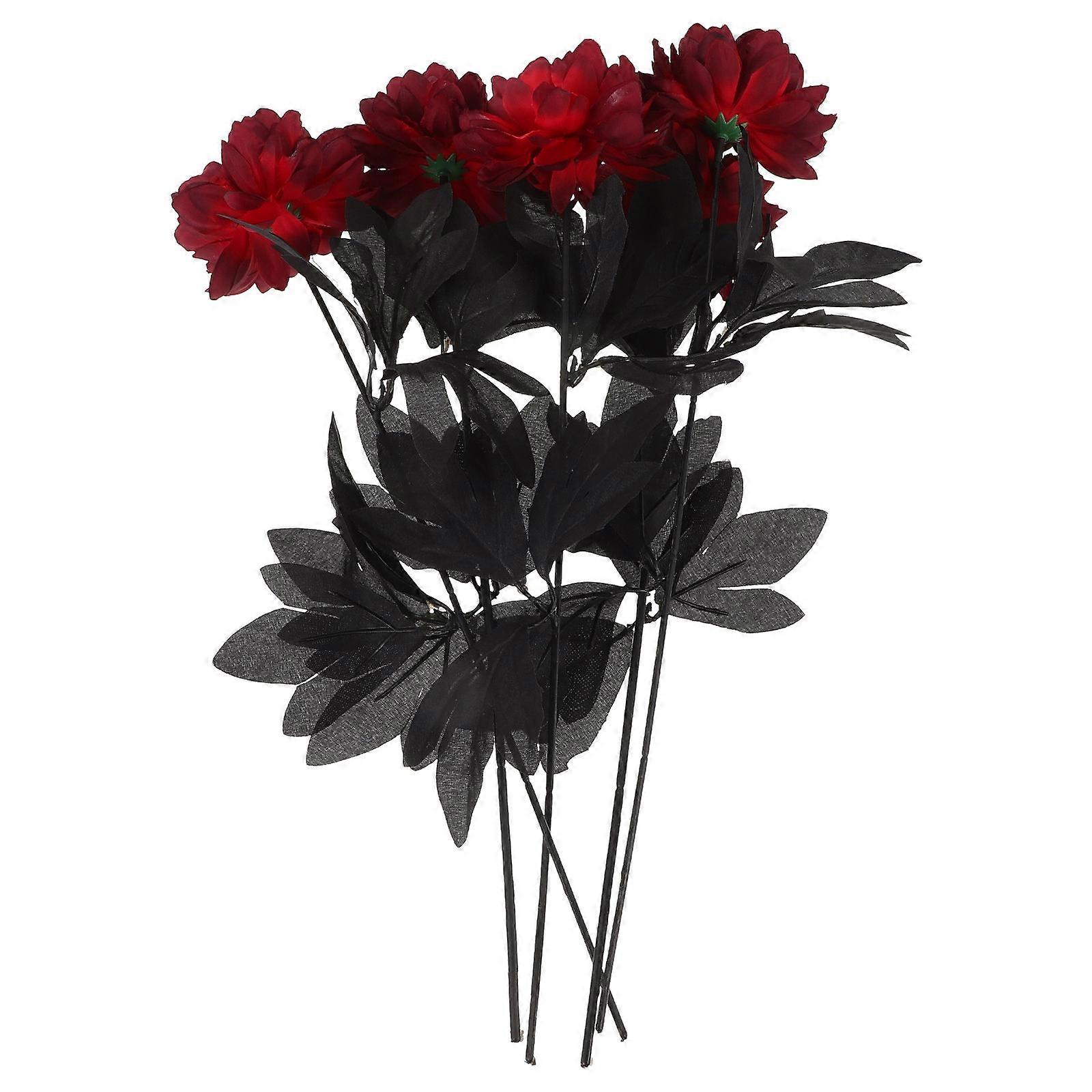 Artificial Flower Bouquet for Home Use Featuring 25Pcs Dahlia Stems