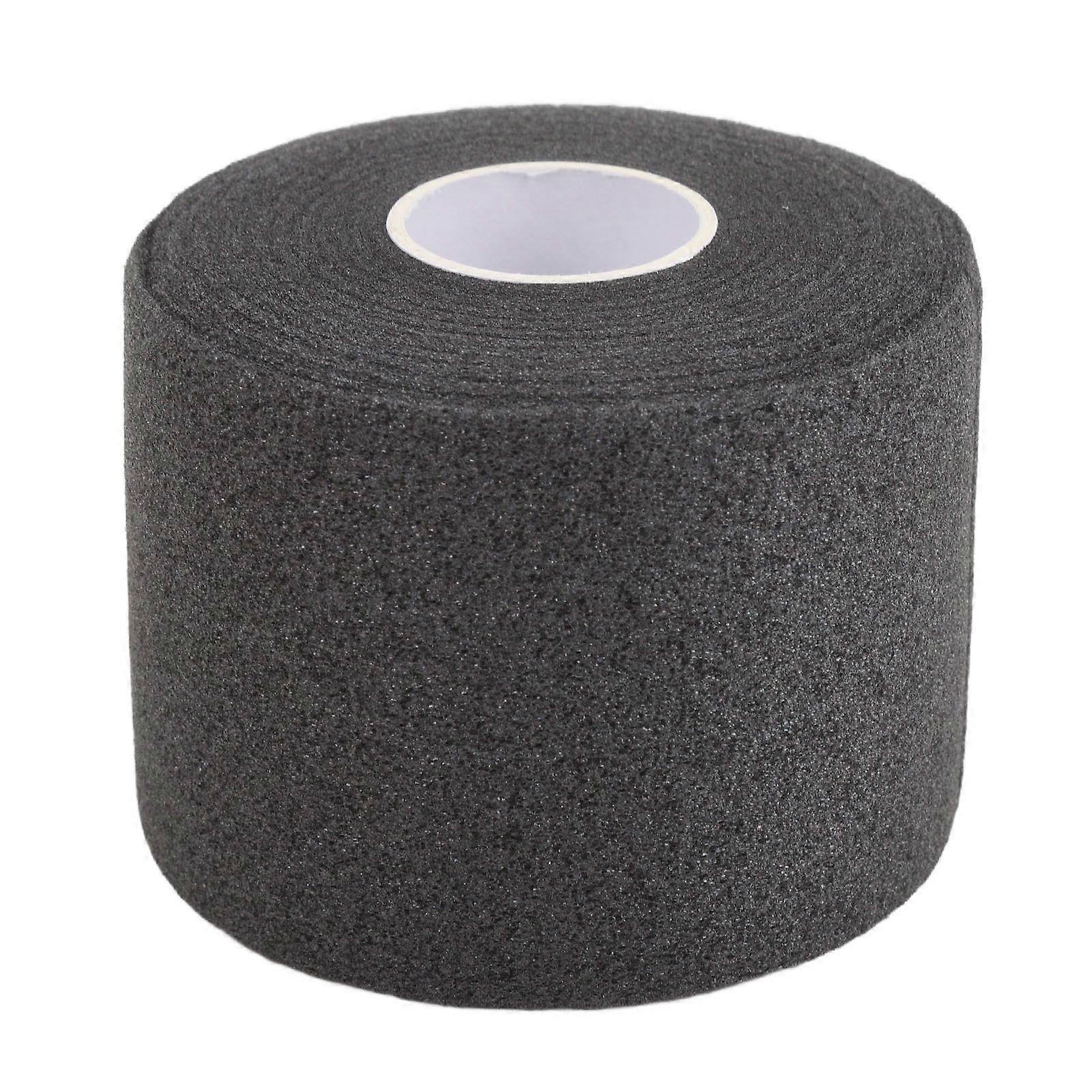 Badminton Racket Cushion Wrap Polyurethane Badminton Racket Shock Absorption Wrap for Tennis Racket Black