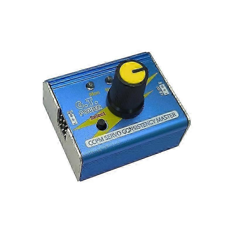 Power Servo Tester, 3CH ESC Multi Servo Tester, CCPM Servo Consistency Master Checker for RC Planes Helicopters Cars
