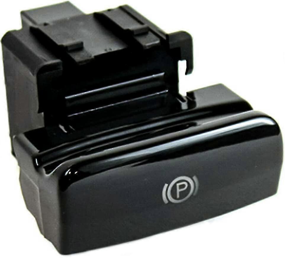 Electronic Handbrake Parking Switch Hand Brake Switch Button 470703 For Peu-geot 3008 5008 C4 Picasso Ds4 470703 Bright Black1pcs