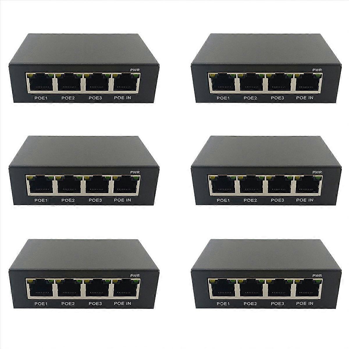 4 Port Gigabit POE Extender 100/1000M Network Switch Extender