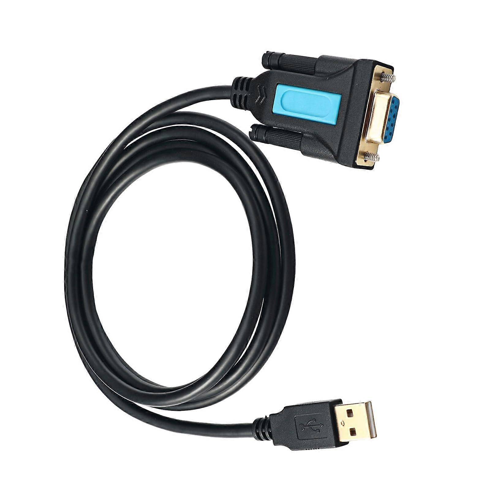 USB To Serial Adapter Chipset RS232 To USB Cable DB9 Male For Desktop Laptop