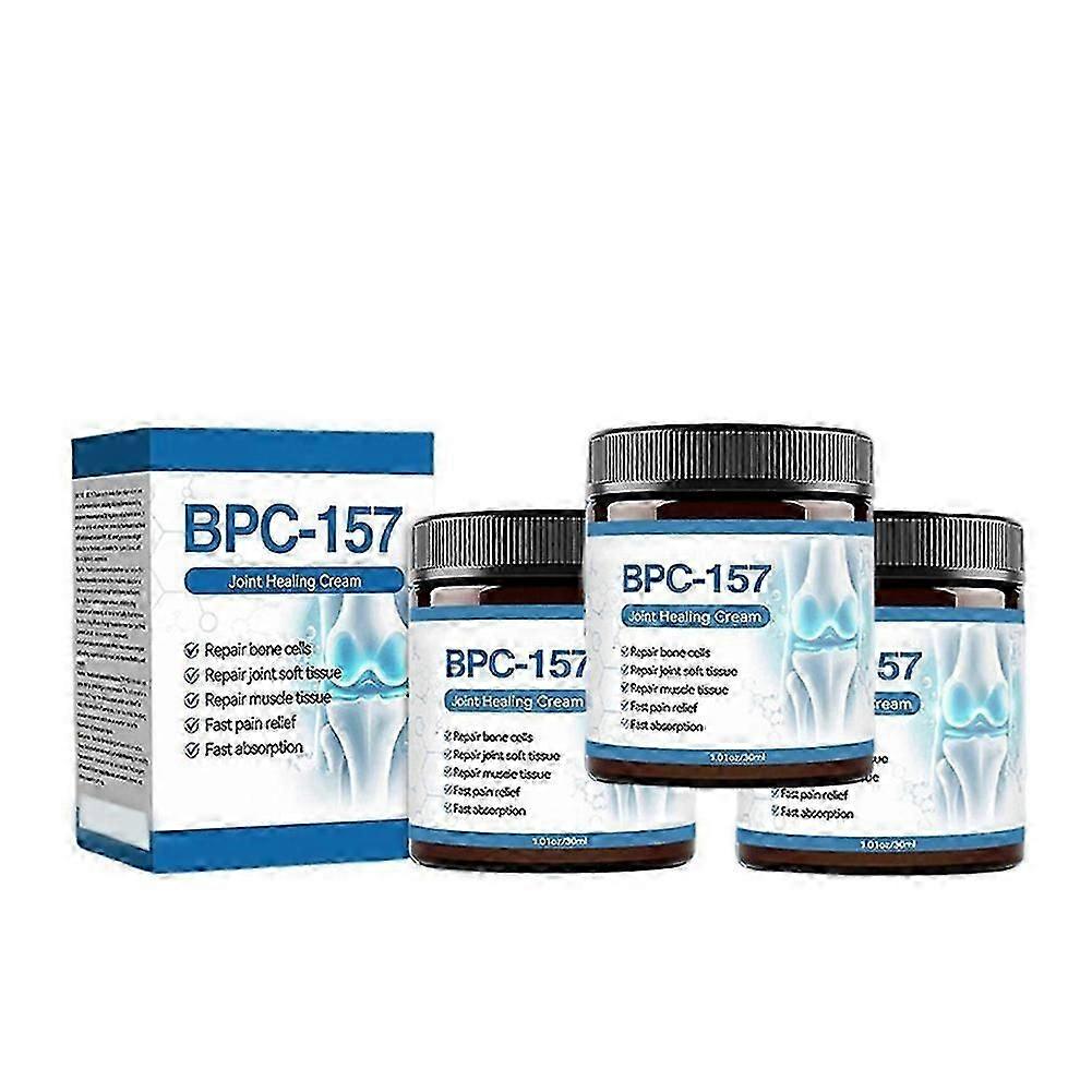 3X BPC-157 Advanced Joint Pain Relief Massage Cream Fast-Acting Formula for Post-Workout Recovery, Supports Joint Comfort & Muscle Recovery