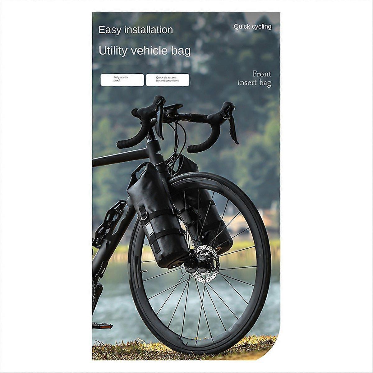 Mountain Bike Multifunctional Front Fork Bag, Outdoor Waterproof Bag