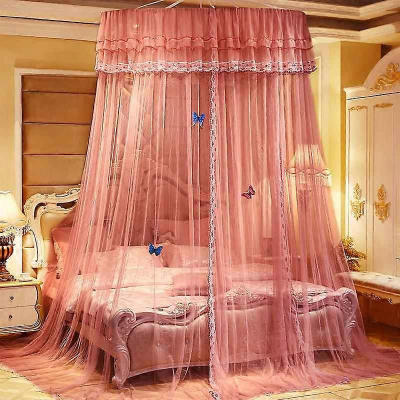 Princ Sle Mosquito Net 2025 New Design Bedroom Floor Standing No Installation Required Ceiling Hook Bed Curtain