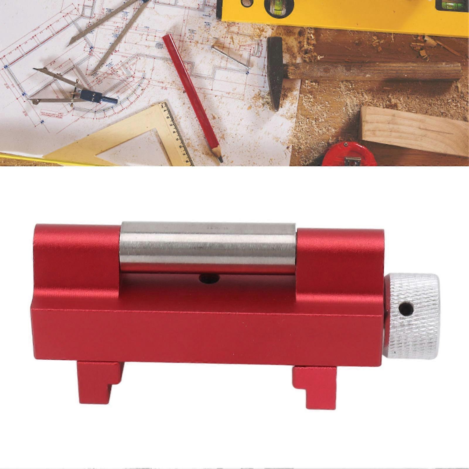 Honing Guide Tool Red Chisel Sharpening Jig Tool for Woodworking Chisels Planer Blades 0‑2.55 Inches 