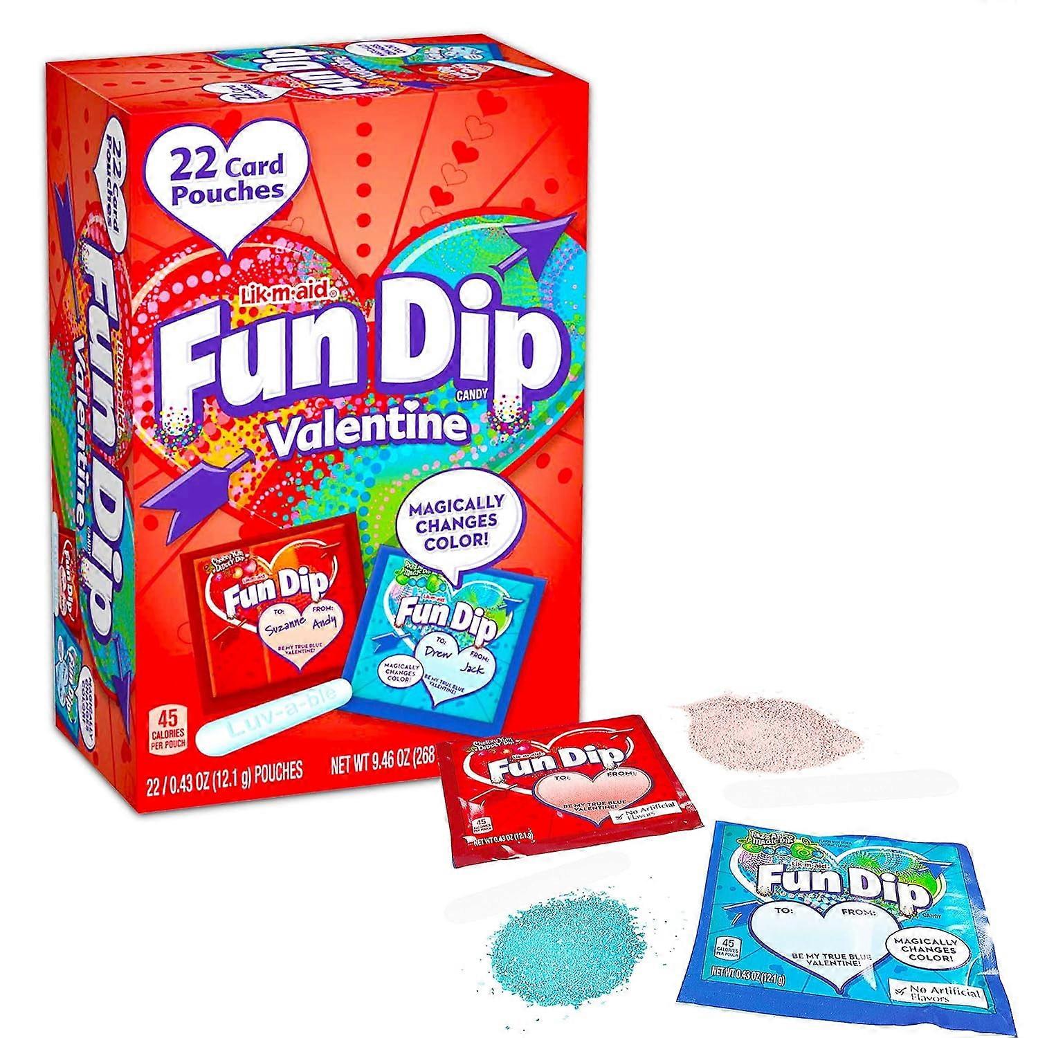 FUN DIP Magic Dip Candy Classroom Party Favors ~ 22 pouches