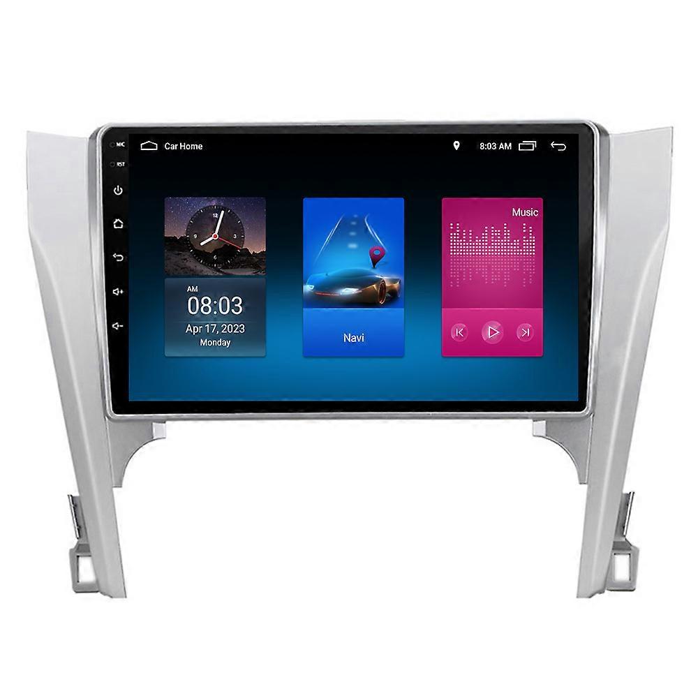 RoverOne Car Stereo Radio Bluetooth CarPlay Android Auto GPS Sat Nav Touch Screen for Toyota Camry 7 XV 50 55 2011 - 2014
