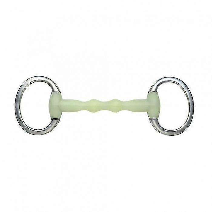 Equikind vlnící Divizna Ústa Kůň Eggbutt Snaffle Bit