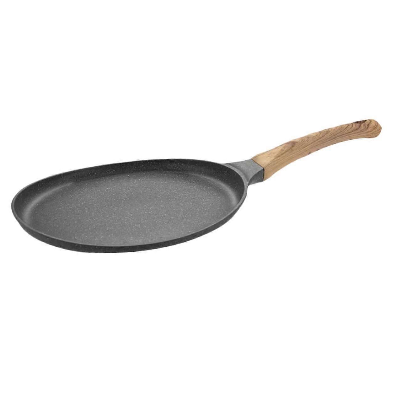 Nonstick Portable Cooking Pan With Handle MultiFunction Skillet For Pancakes Omelets Steaks Baking Heat Resistant Grip