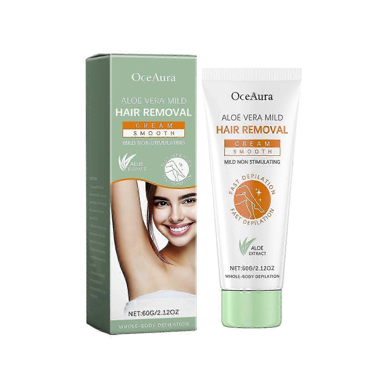 Gentle Aloe Vera Hair Removal Cream  Moisturizing