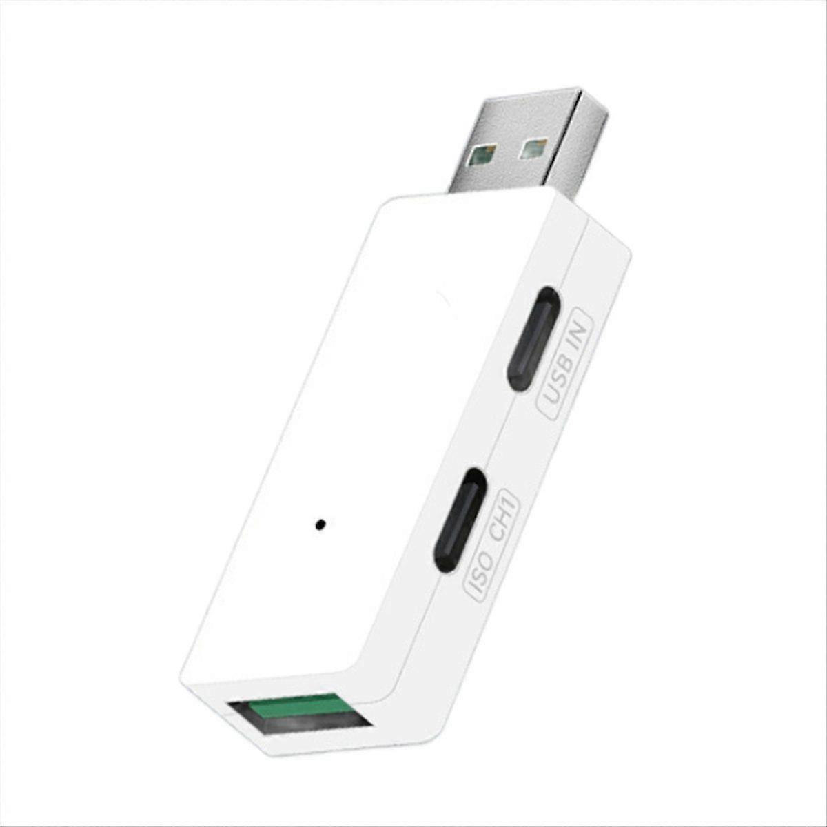 Industrial USB 2.0 Hub Isolator Port 3 480Mbps Data Transfer Auto Detect R2LB Professional