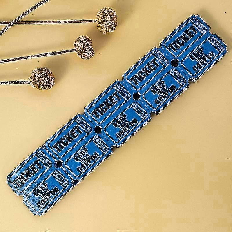 100 Pcs Raffle Tickets For Classroom Lottery Roll Of Single Paper Labels Drink Events Raffle Tickets Celebration Event Tickets