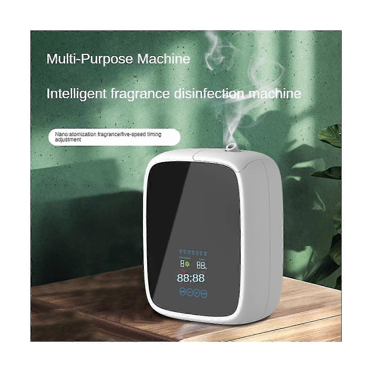 500ml Diffuser Hotel Air Freshener Wall-mounted Essential Oil Diffuser Waterless Scent Machine Blac