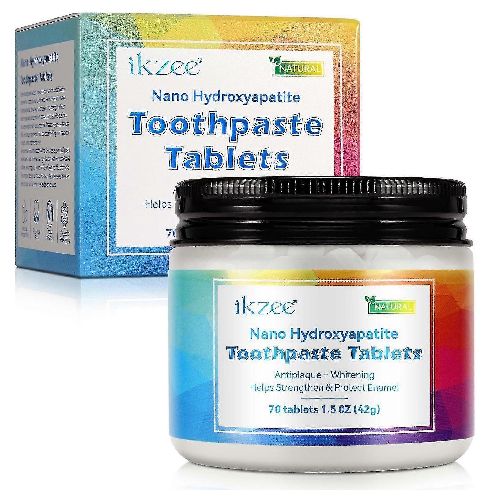 Toothpaste Tablets With Nano-Hydroxyapatite 5%,Fluoride Free,70pcs