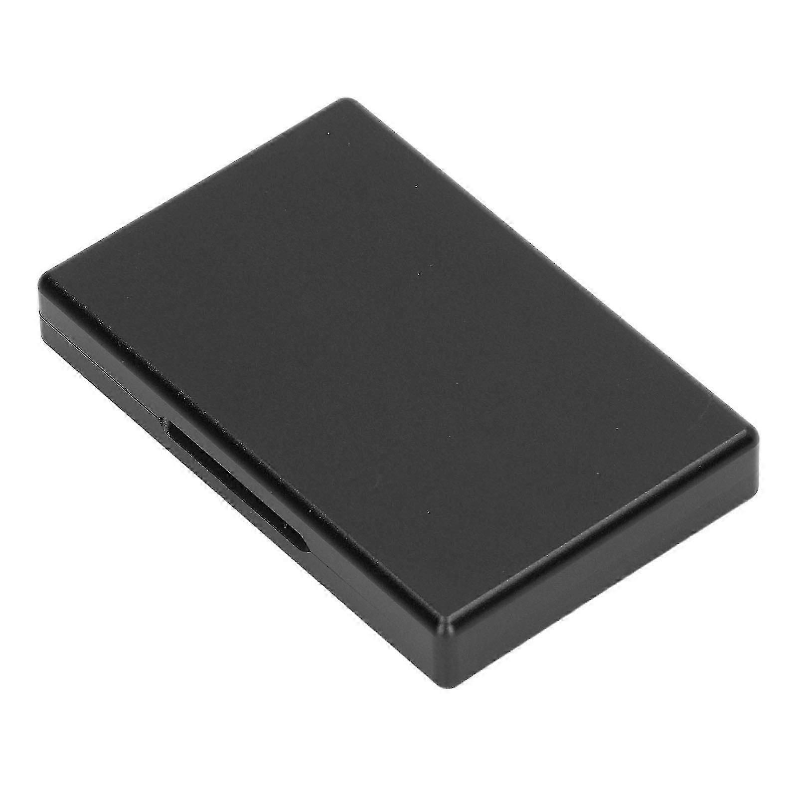 Fine sigaretter Case For 20pcs Aluminiumslegering Utvidet tynn sigarettboks Automatisk Popping Up sigarettholder Svart