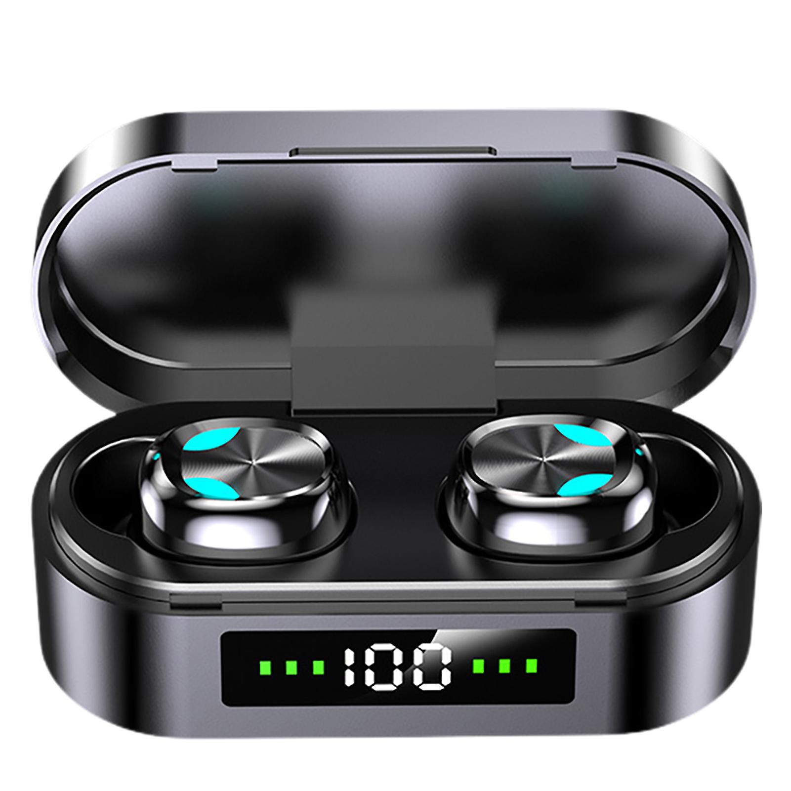 Mini Wireless Earbuds Tws In-ear Headset Charging Case With Battery Display