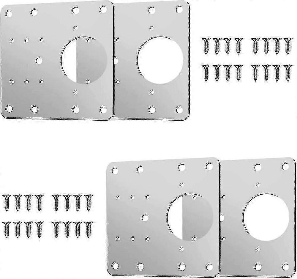 furniture hinge brackets repair kit 4pcs
