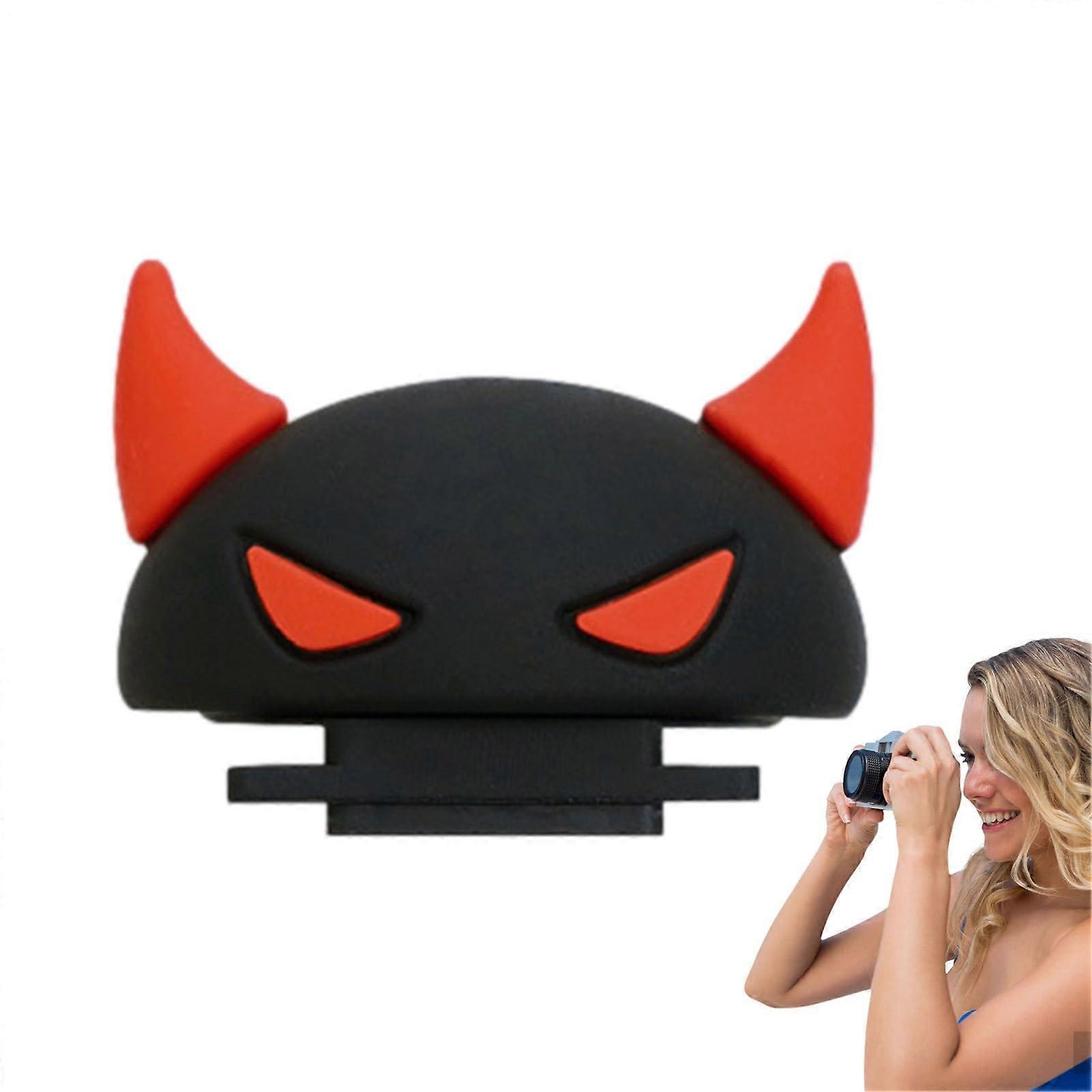 Camera Hot Shoe Cover Dustproof PVC Protector Cap for DSLR Mirrorless Beige